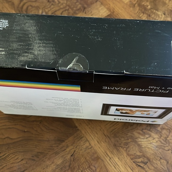 Polaroid 7" Digital Picture Frame in black NEW - Picture 6 of 7
